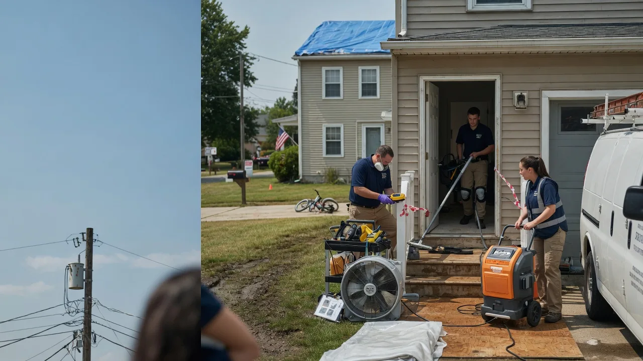 Water Damage Repair in Burdick, KS near me